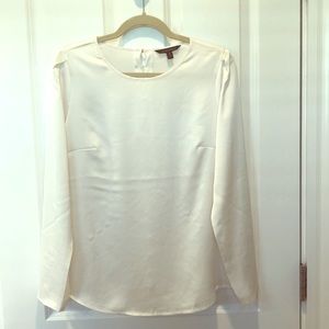 White BR blouse